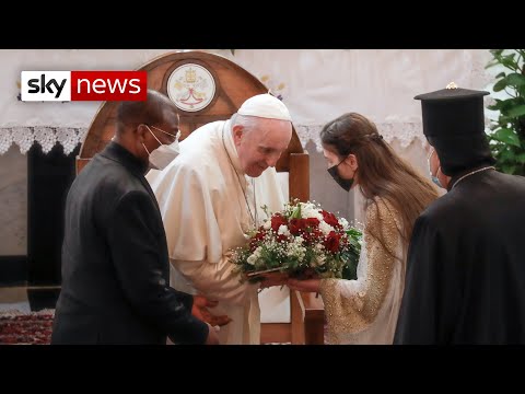 Pope in first ever papal visit to Iraq