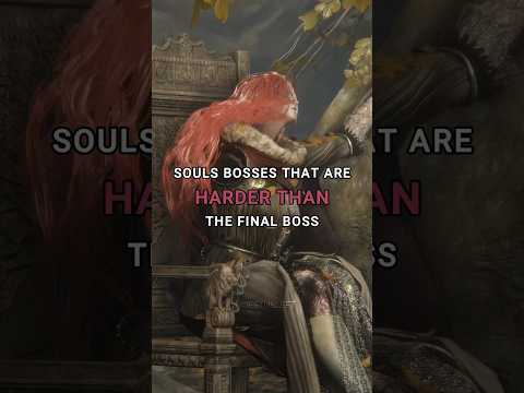 Souls Bosses That Are Harder Than The Final Boss #gaming #eldenring #darksouls