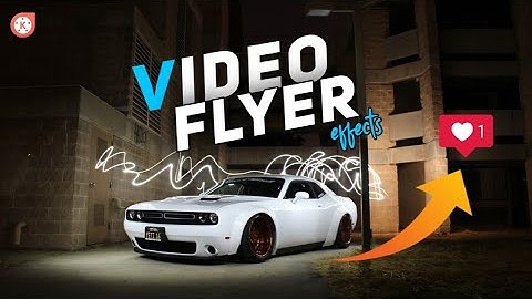 Video flyer title effect in kinemaster 👌🔥|| minimal title effect || tech support