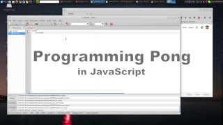Programming a Pong Clone using JavaScript