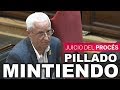 Pillan a un Ex Policía Nacional Independentista mintiendo en pleno Juicio del Procés