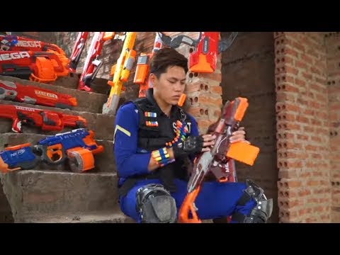 Nerf Guns War : S.W.A.T Men Of TTNerf Team Special Brave Fight Squad Boss XX Criminal Dangerous