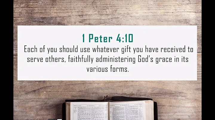 1 Peter 4:10 PHS Biblical Framework