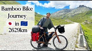 Cycling across Europe on my Bamboo Bike🇯🇵: Connecting through the power of Matcha 💚