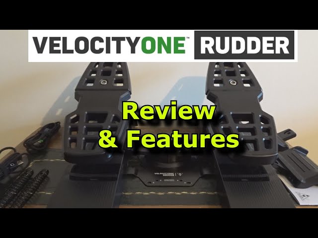 Turtle Beach Velocity One Rudder Pedals Review -- Ground Control