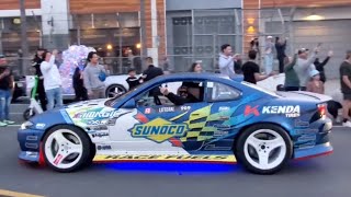 Formula Drift Parade in Long Beach 2024