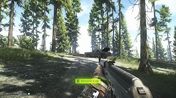 Escape From Tarkov Woods Extraction 1min Exit Point