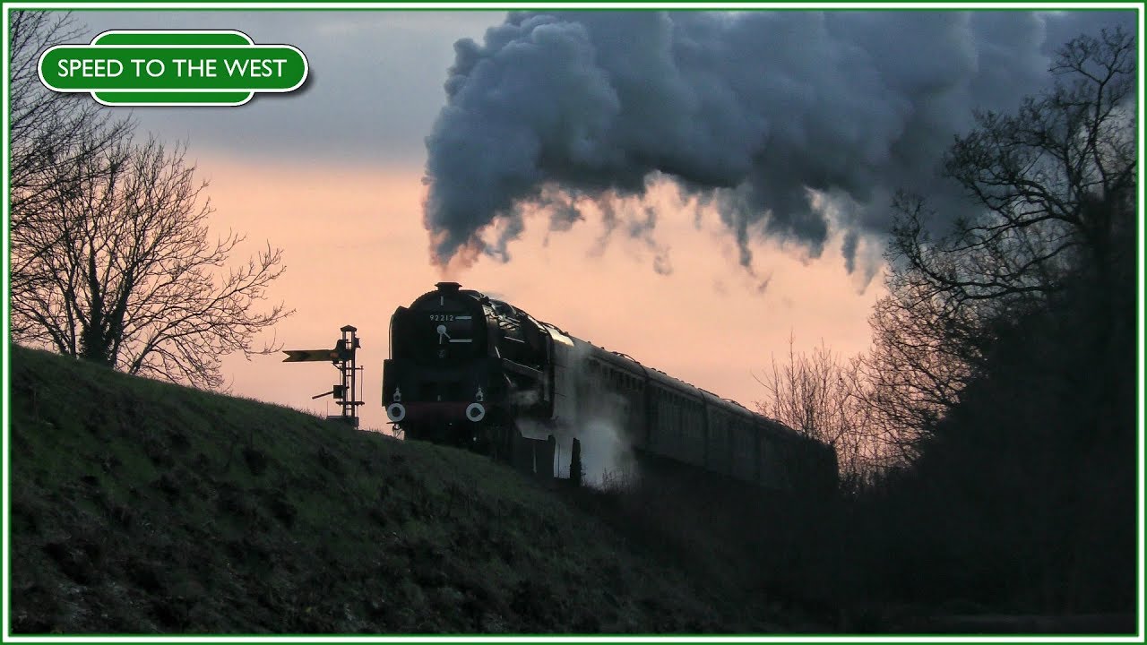 A 9F's Final Sunset: 92212 Bows Out At The Mid Hants Railway