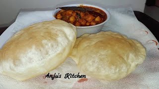 20 मिनट में छोले भठूरे की आसान रेसिपी | Instant Chole Bhature | Indian Street Food by Anju's Kitchen