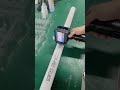 Shicai handheld inkjet printer prints pvc pipes.