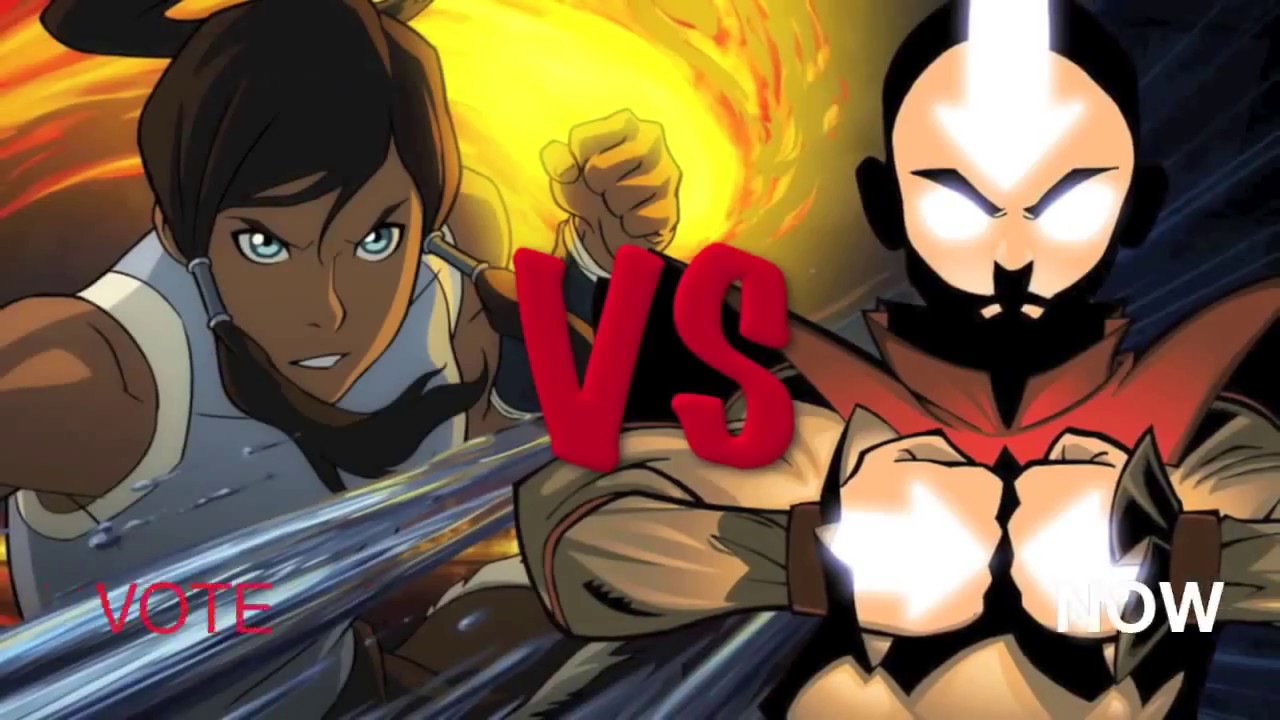 Aang vs Korra AVATAR RAP BATTLE