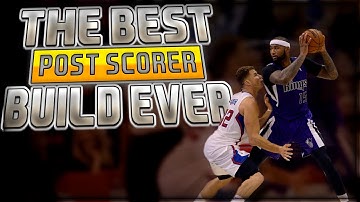 NBA 2K17: The Best Center Build?! Unstoppable Post Scorer Build & Animations