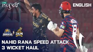 Nahid Rana 3 Wickets 💪 Unplayable Bowling Karachi Kings Vs Peshawar Zalmi Psl 11 Mzb1K