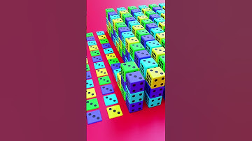 Dice Loop Animation 1 | #asmr  #shorts  #blender  #games  #cartoon