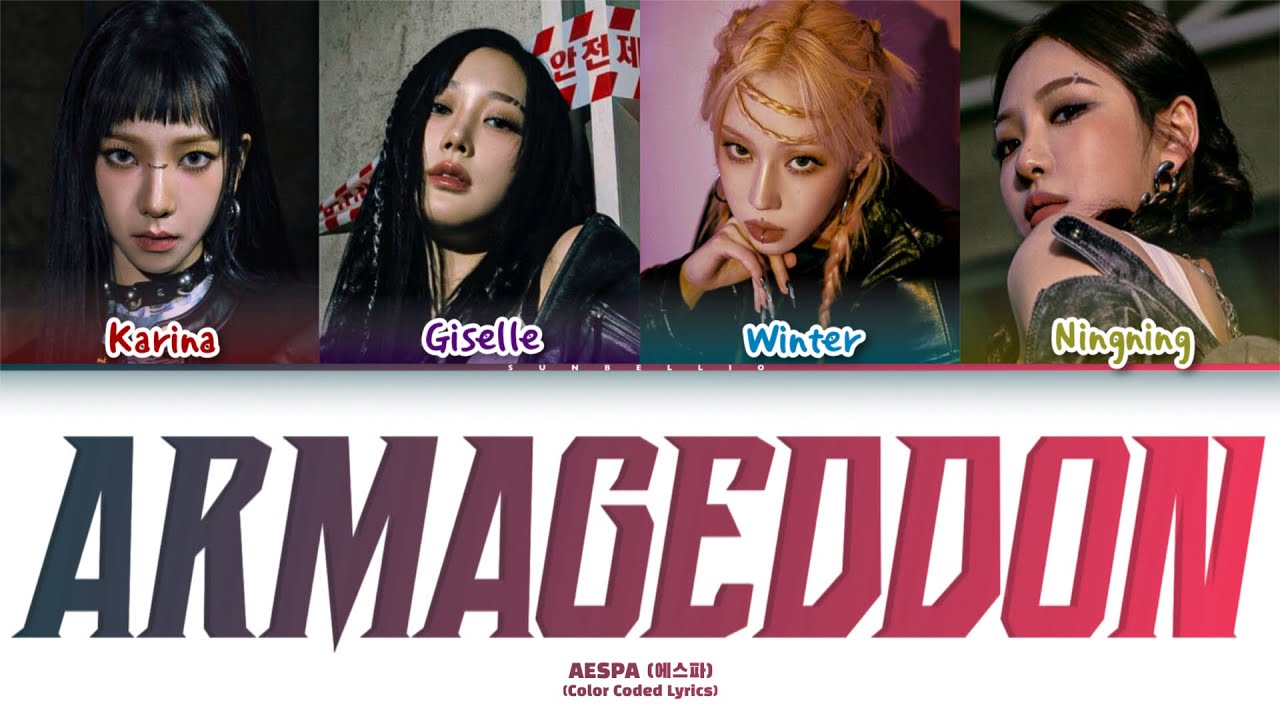 Aespa ‘Armageddon’ Lyrics (에스파) Color Coded Lyrics (ENG/ROM/HAN