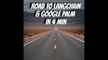 LangChain on Google PaLM in 4 Minutes (Quick-Start) - Do it yourself
