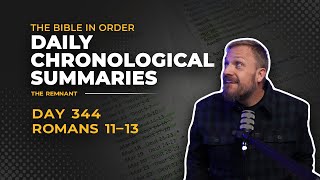 Day 344: Romans 11–13 – God’s Faithfulness, Transformed Living, and Love in Action