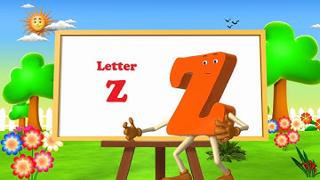 Kids Songs - Letter Z Song - Animation - Learning English Alphabet ABC Songs for Children