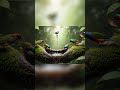 Birds Enjoying Peaceful Water: A TikTok Tranquility Moment #shorts