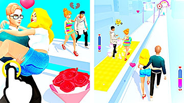 Bestie Breakup - Bestie Breakup Couple Run - All Levels iOS Android GamePlay #5