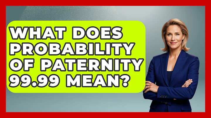 What Does Probability Of Paternity 99.99 Mean? - The Friendly Statistician