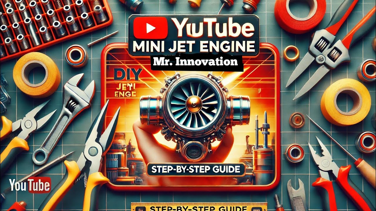 How to Build a Mini Jet Engine at Home | DIY Jet Engine Project | Mr ...