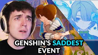 The SADDEST Event in Genshin Impact... | Freminet's Story FULL REACTION