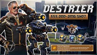 [WR] 🔥 Destrier Gets SECRET 3rd Weapon w/ Kirk Pilot – Mk3 Gameplay | War Robots