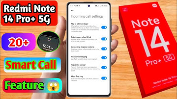 how to smart call in redmi note 14 pro plus 5g | redmi note 14 pro plus 5g smart call settings