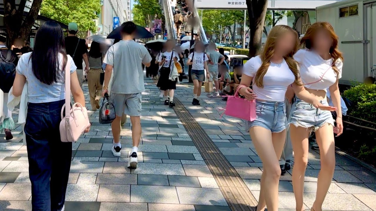 HARAJUKU BEST WALK (Jul 2025) Too Tight for the Streets!? Tokyo Walk