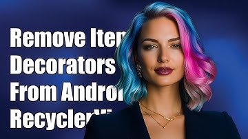 How to Remove All Item Decorators from Android RecyclerView