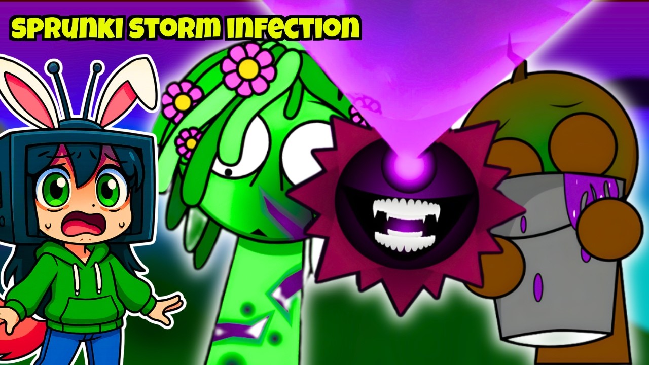 VINERIA Y OWAKCX INFECTAN A TODOS LOS SPRUNKIS 😱 en STORM INFECTION MOD OC INCREDIBOX