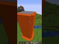 minecraft costruzione con acqua e lava 🌋