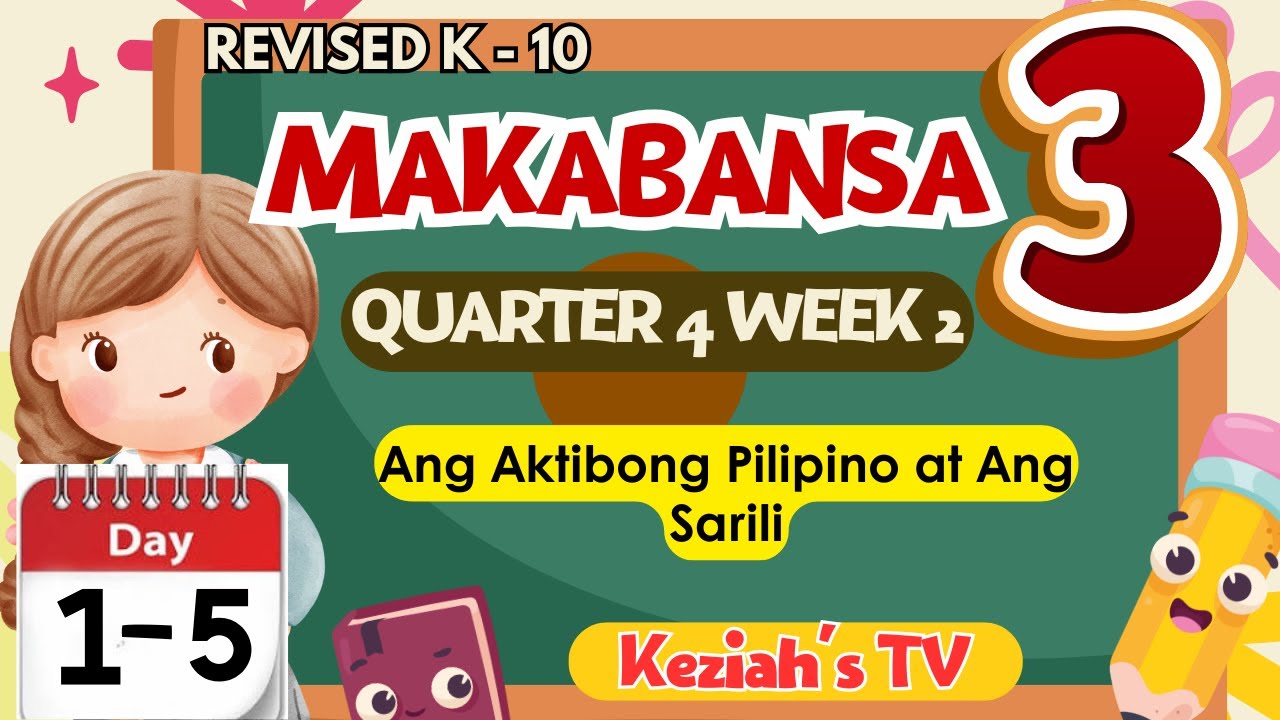 WEEK 2 MAKABANSA 3 QUARTER 4 DAY 1-5 | MATATAG | Keziah's TV