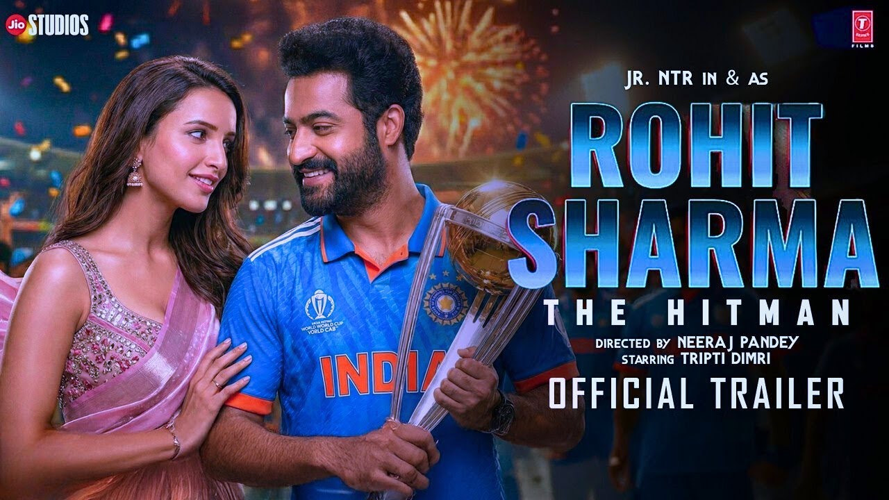 Rohit Sharma: The Hitman - Official Trailer | Jr NTR as Rohit Sharma | Tripti Dimri | A A Films 2026