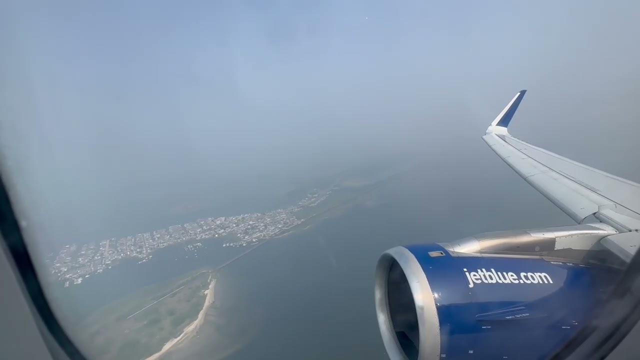 JetBlue A320 takeoff fro JFK