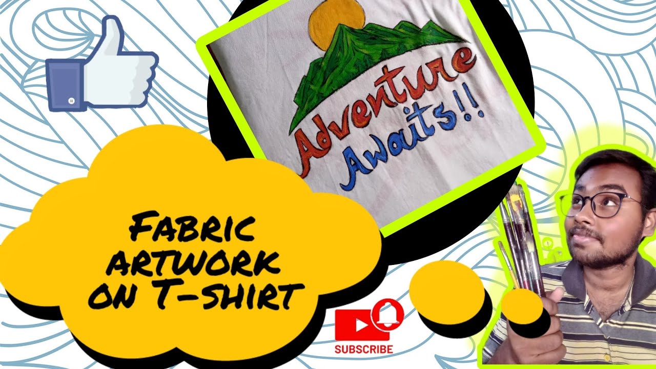 Fabric Colour Easy Exclusive Design On T shirt For First Time art fabric-colour-easy-exclusive-design-on-t-shirt-for-first-time-art