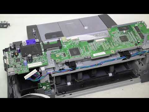 Ремонт принтера hp photosmart 7760 (Полная разборка и профилактика).