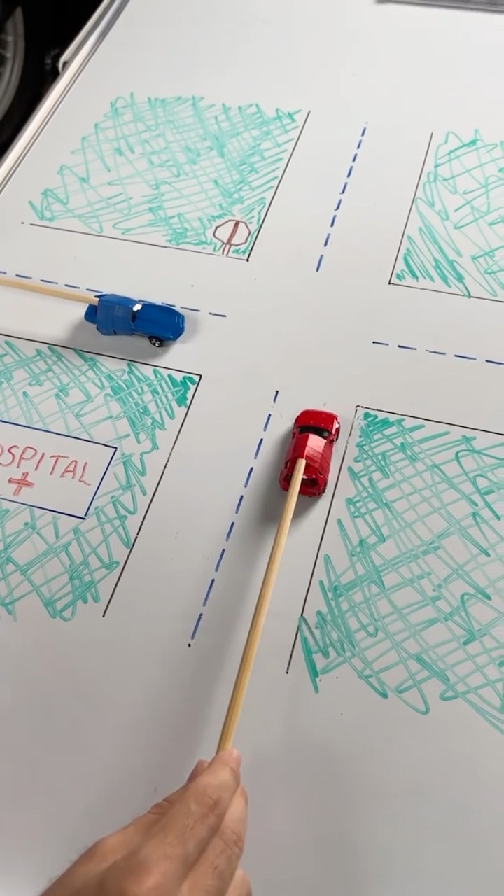 Which scenario is the correct way? ? #cars #driving #vehicles