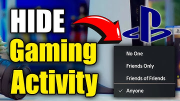 How to Hide your Gaming Activity on your PS5 Profile (Best Method)