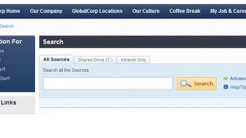 rapid intranet - Enterprise Search