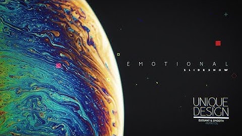 Emotional Slideshow After Effects Templates