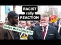 WHITE SUPREMAC*ST talks to black man REACTION