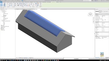 Roof with Clerestory on Main Roof in Revit