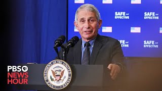 WATCH: Dr. Anthony Fauci receives COVID-19 vaccine
