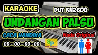 UNDANGAN PALSU (karaoke \u0026 lirik)||keyboard version silaut project