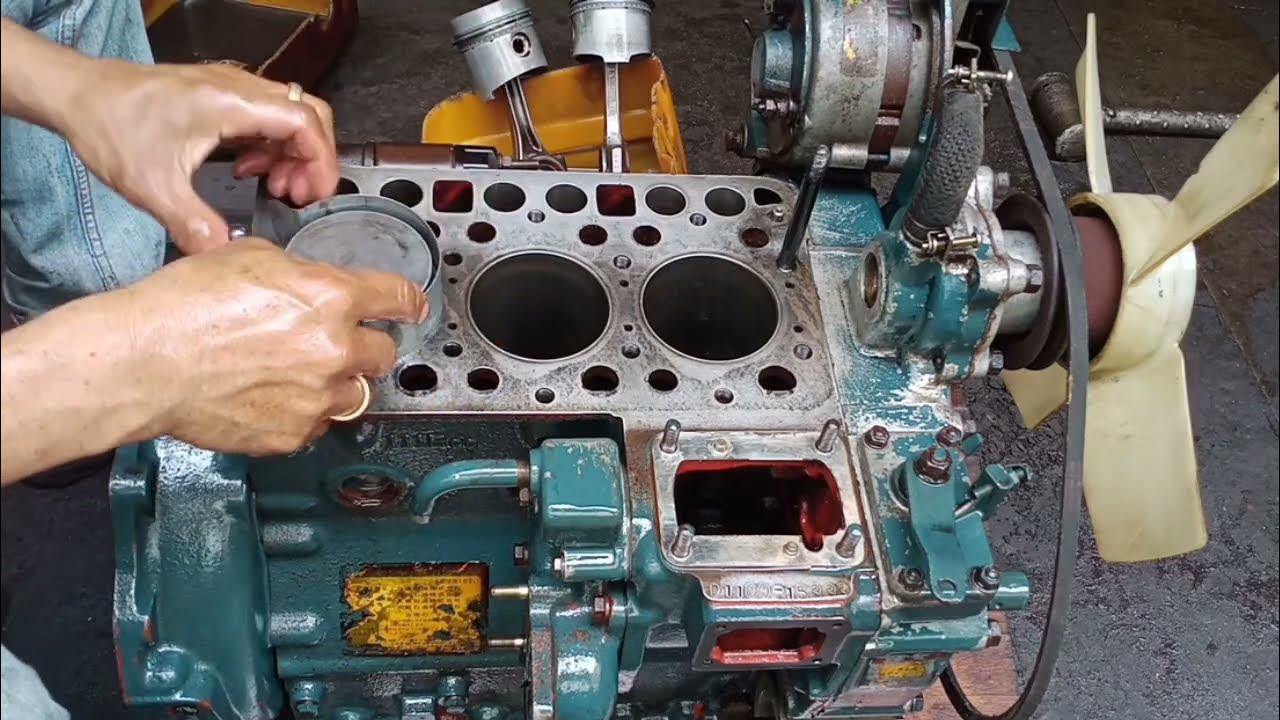 rebuild, Tuneup, installed injection pump,replaced piston ring Kubota