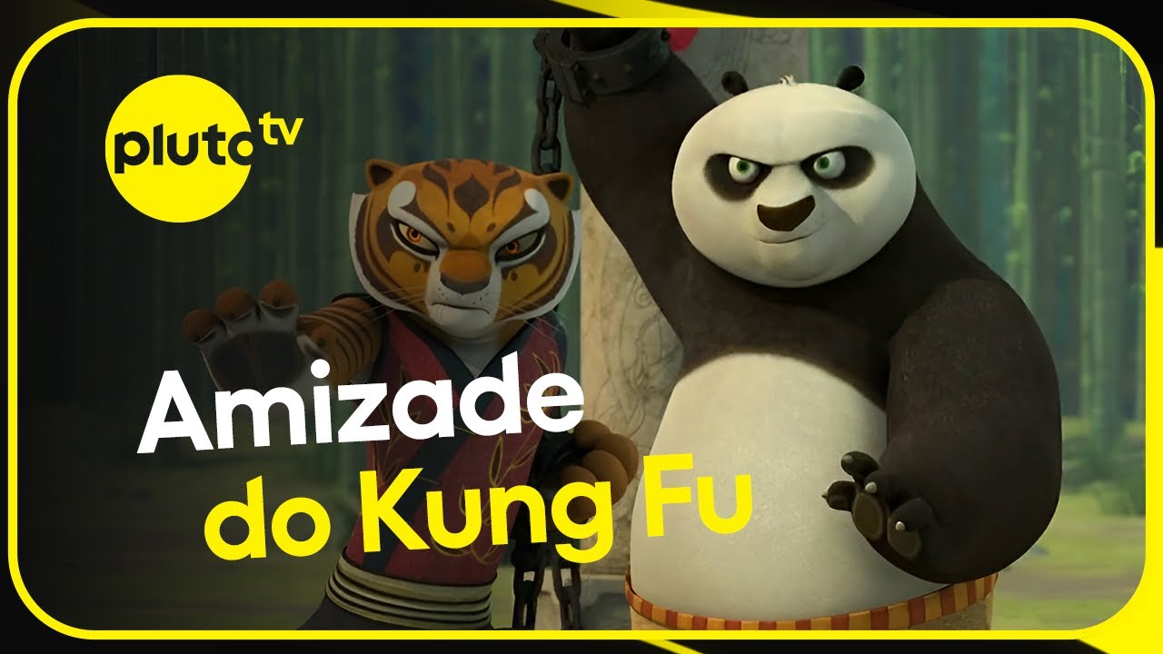 A Amizade de Milhões 🐼🐯 | Kung Fu Panda: Lendas do Dragão Guerreiro | Pluto TV
