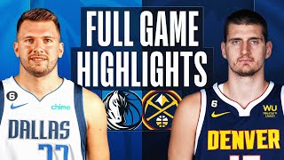 Full MAVERICKS at NUGGETS | NBA FULL GAME HIGHLIGHTS | December 6, 2022 News