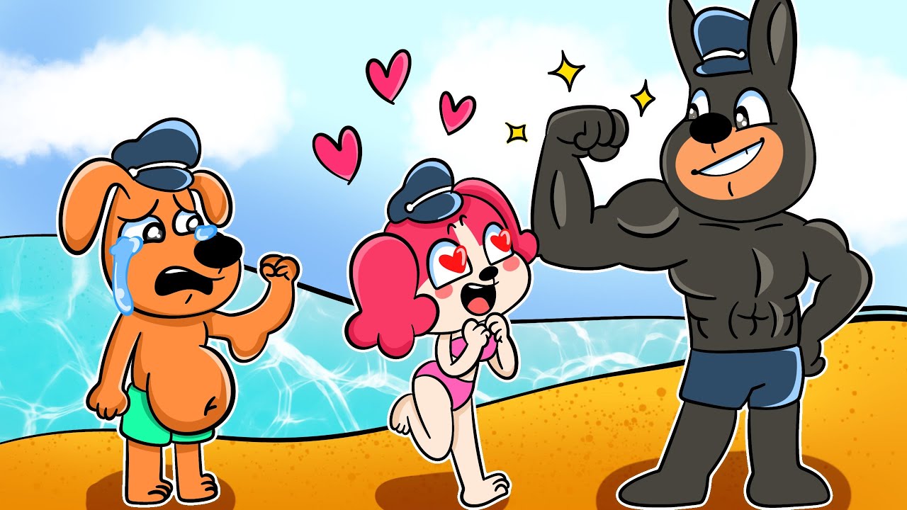 Labrador Stole Dobie's Girlfriend | Very Sad Story | Funny Sheriff Labrador Animation